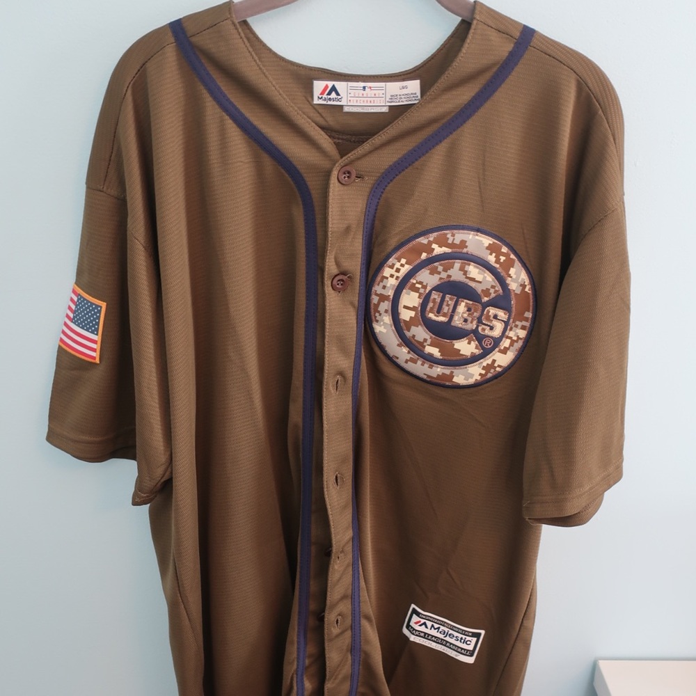 Cubs Anthony Rizzo Military Jersey